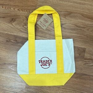 Trader Joe’s mini tote bag - yellow